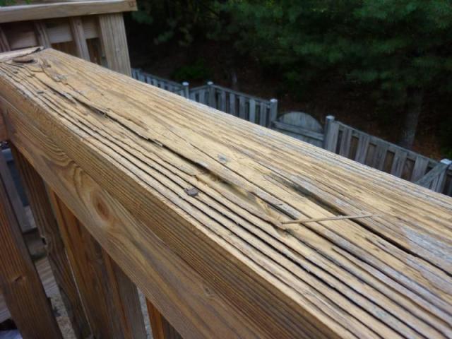 Never Pressure Wash A Deck Jay Markanich Real Estate Inspections Llc